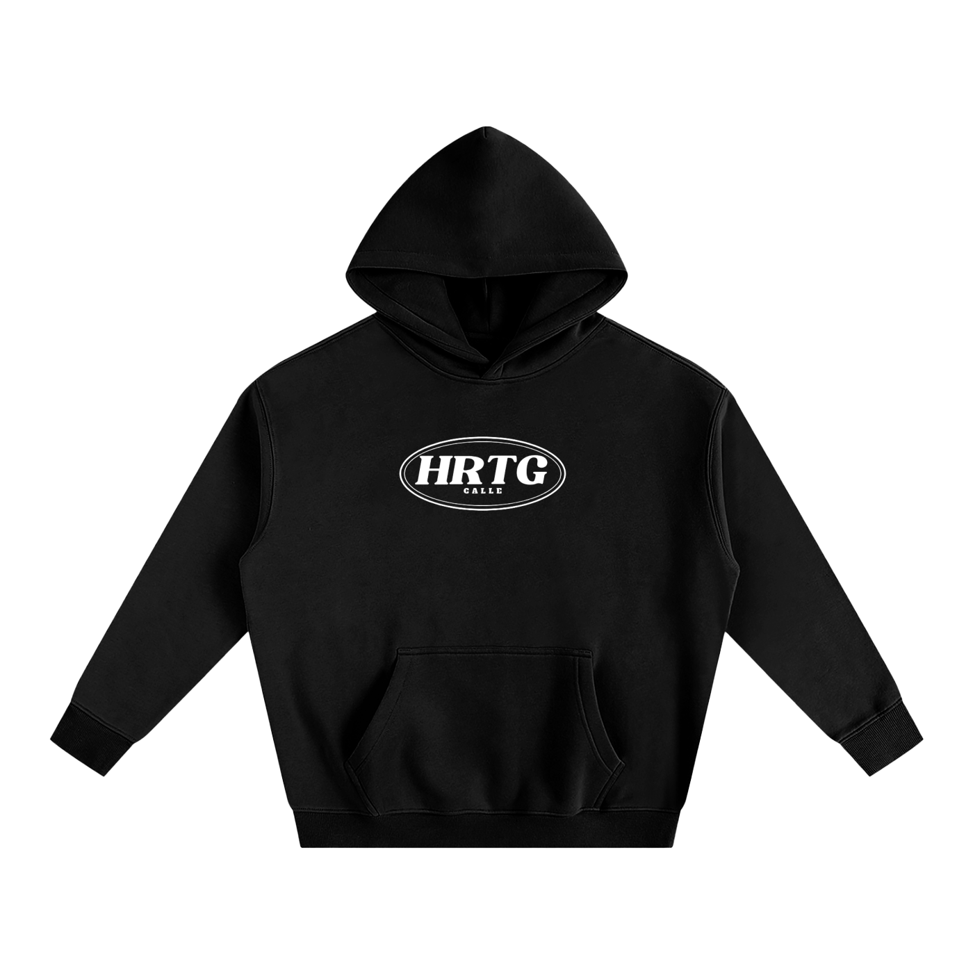Oversize Fleeced Hoodie HRTG Logo