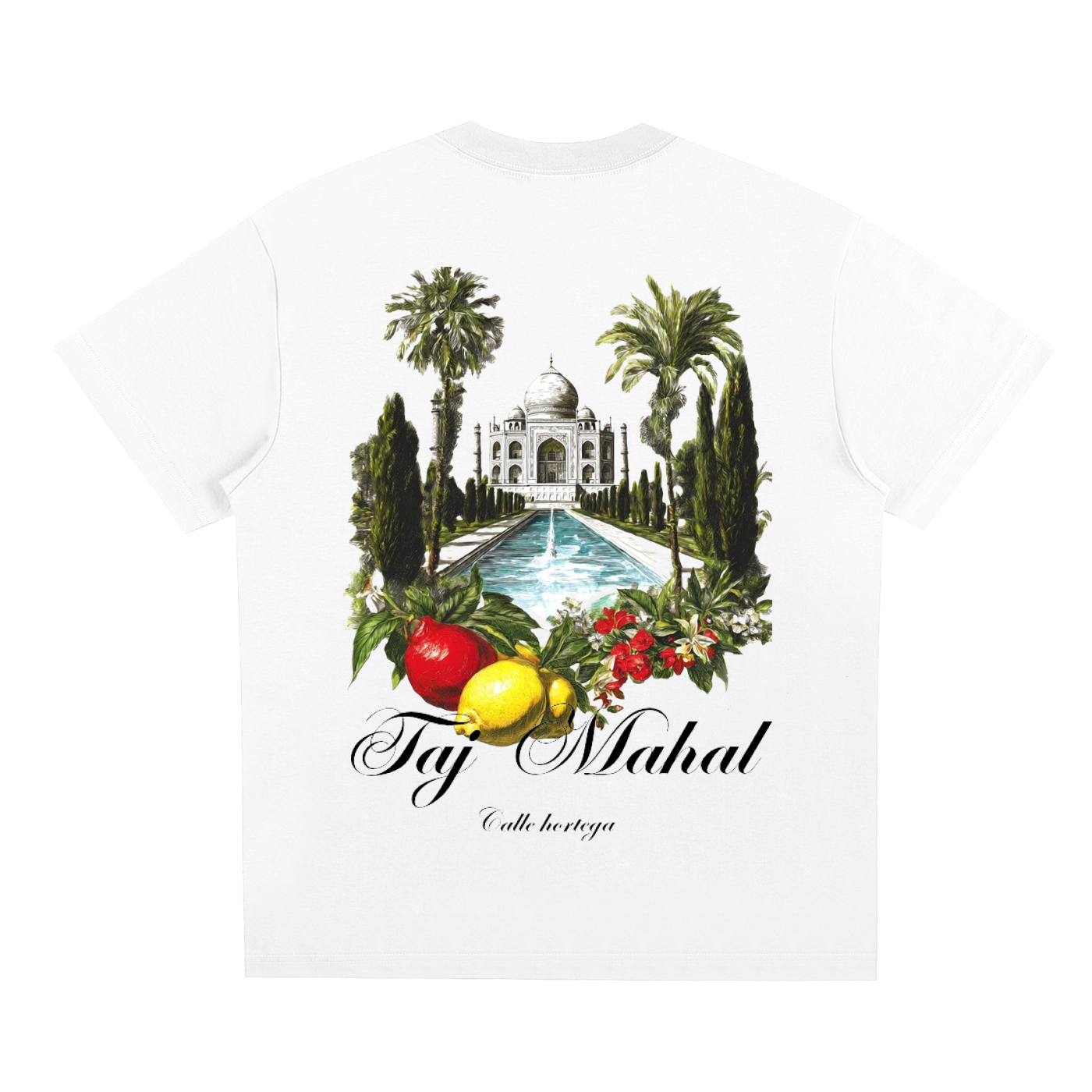 T-shirt Design Taj Mahal by calle Hortega