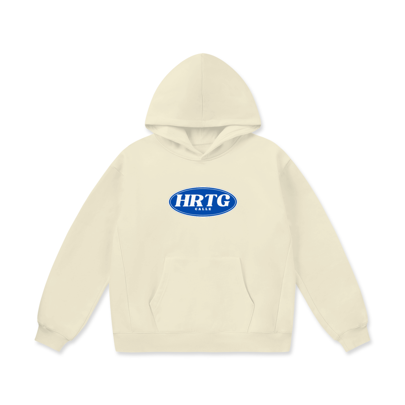 Oversize Fleece Hoodie Logo simple HRTG