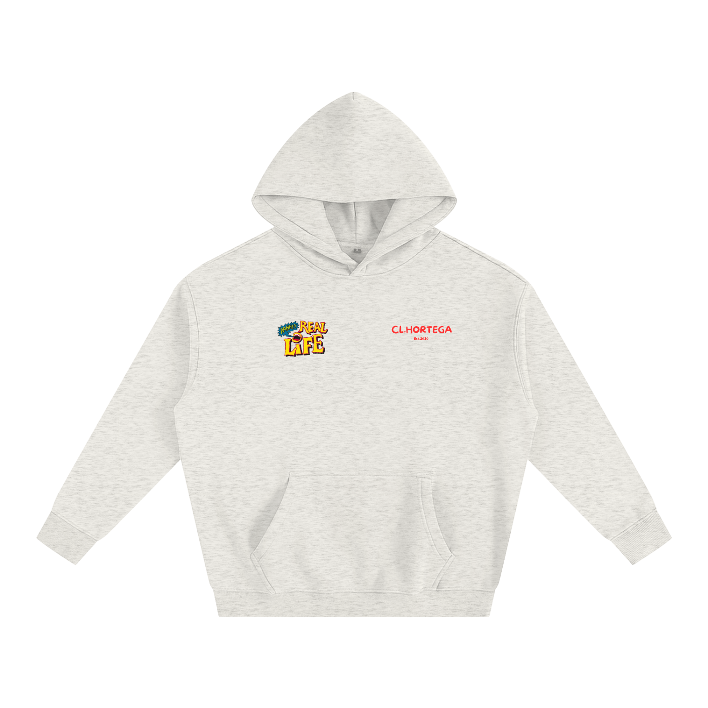 Oversize Fleeced Hoodie ART by calle Hortega