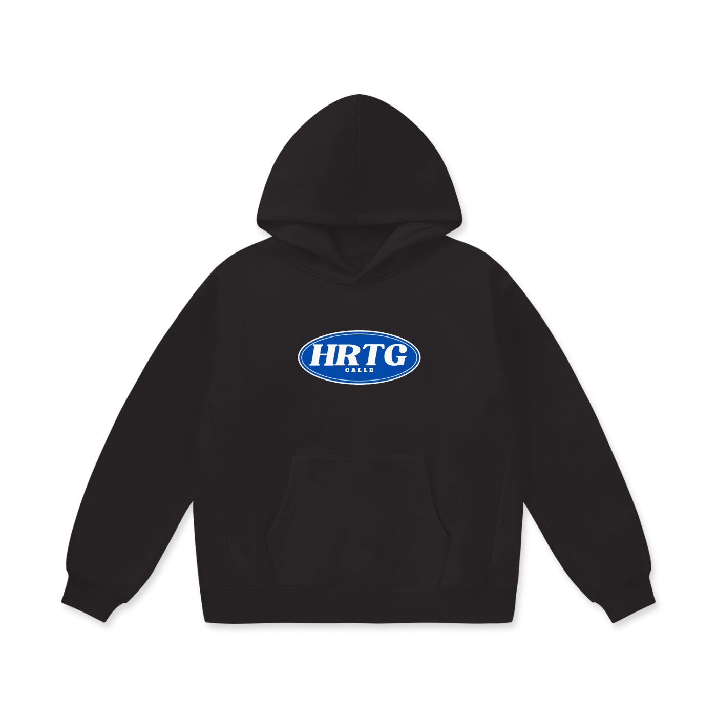 Oversize Fleece Hoodie Logo simple HRTG
