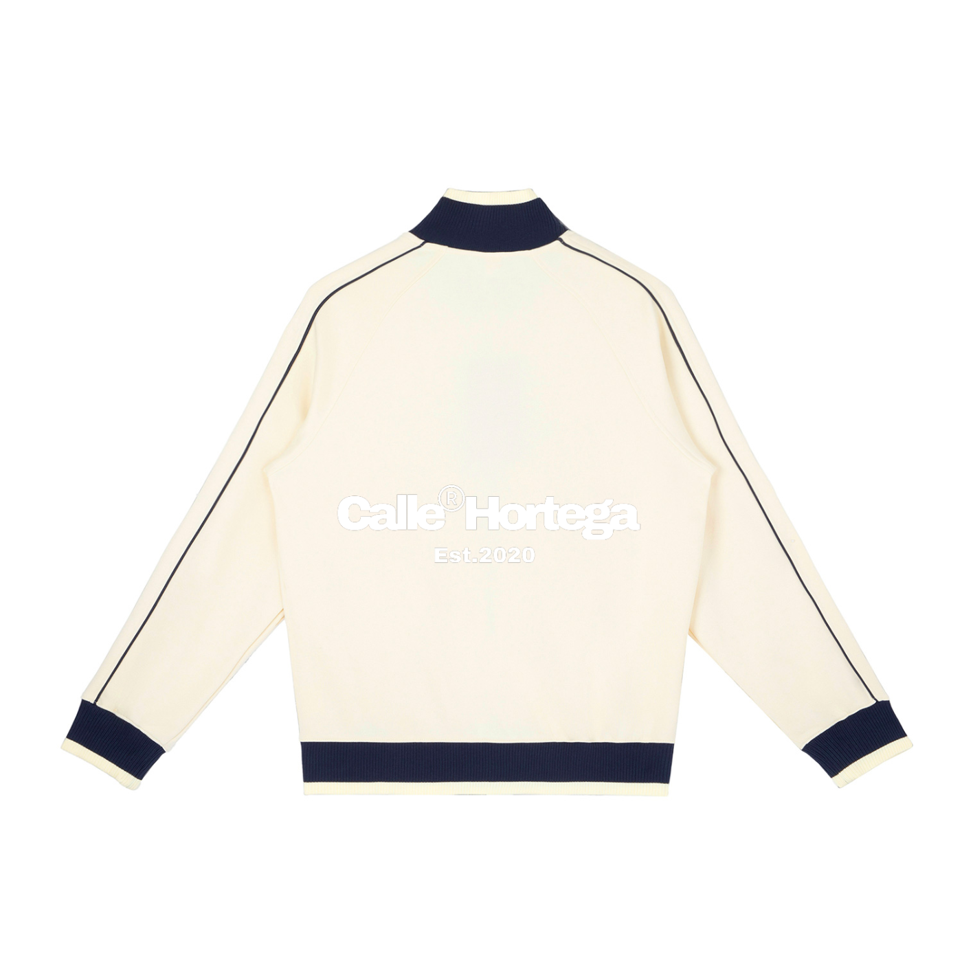 Color Block Raglan Sleeve Zip Track Jacket