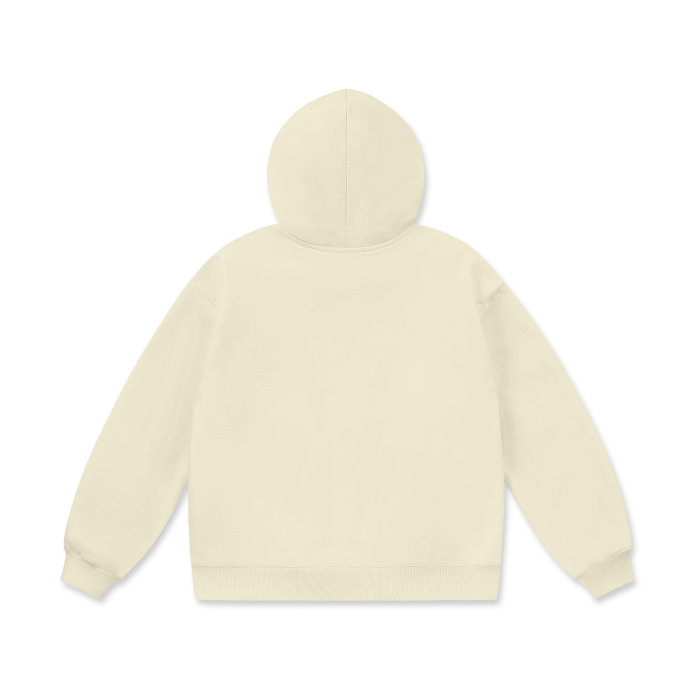 Oversize Fleece Hoodie Logo simple HRTG