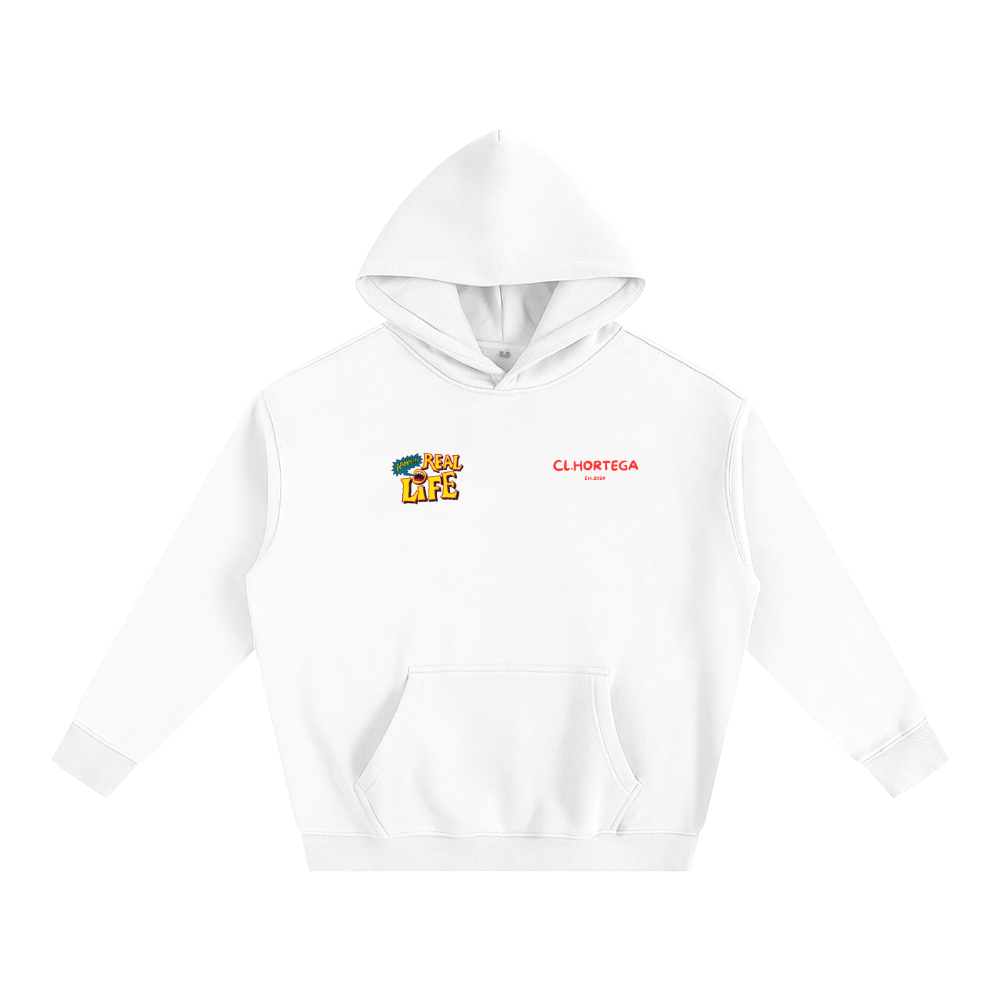 Oversize Fleeced Hoodie ART by calle Hortega