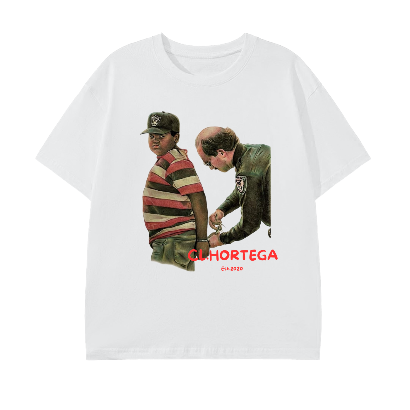 Pure Cotton T-Shirt BOY in The HOOD