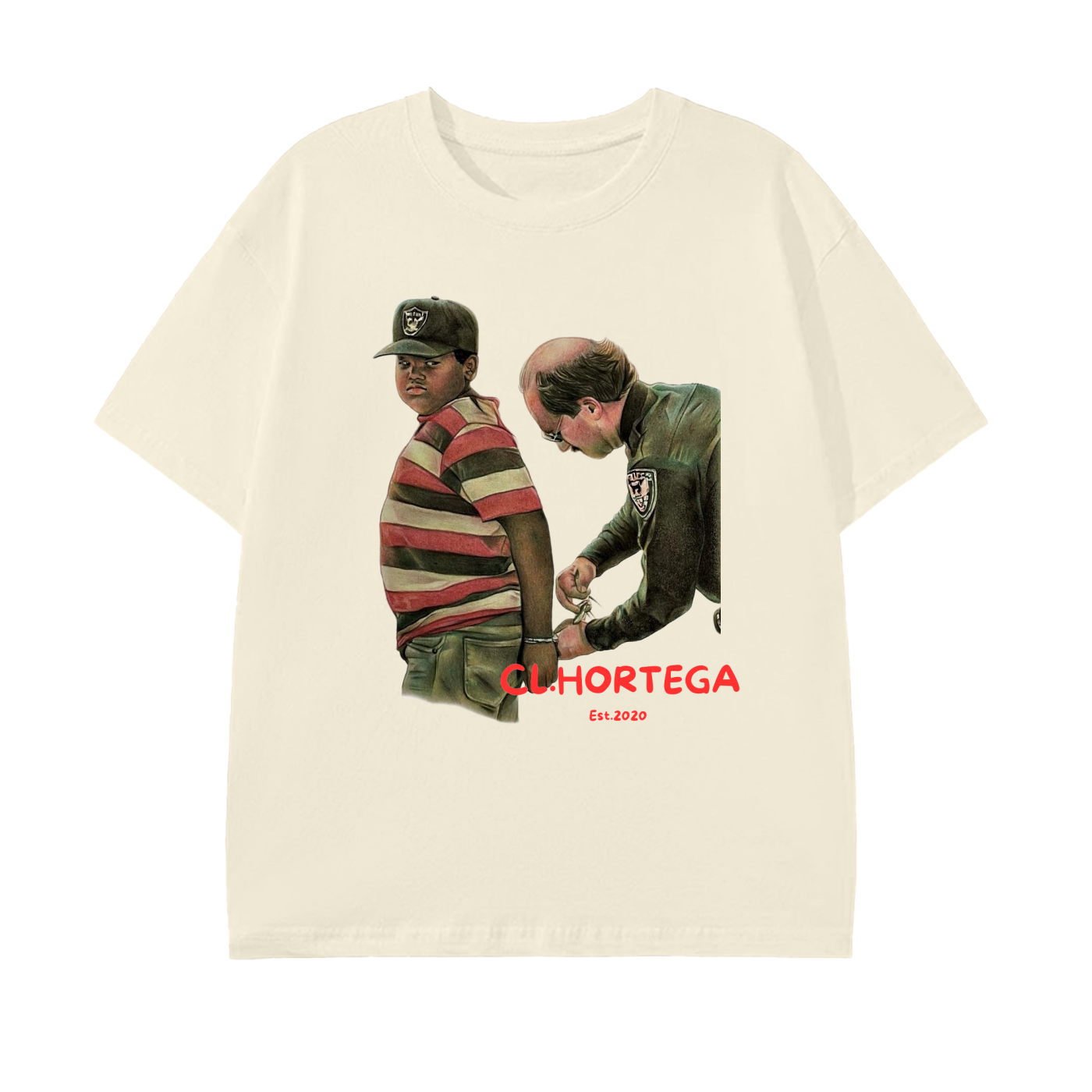 Pure Cotton T-Shirt BOY in The HOOD