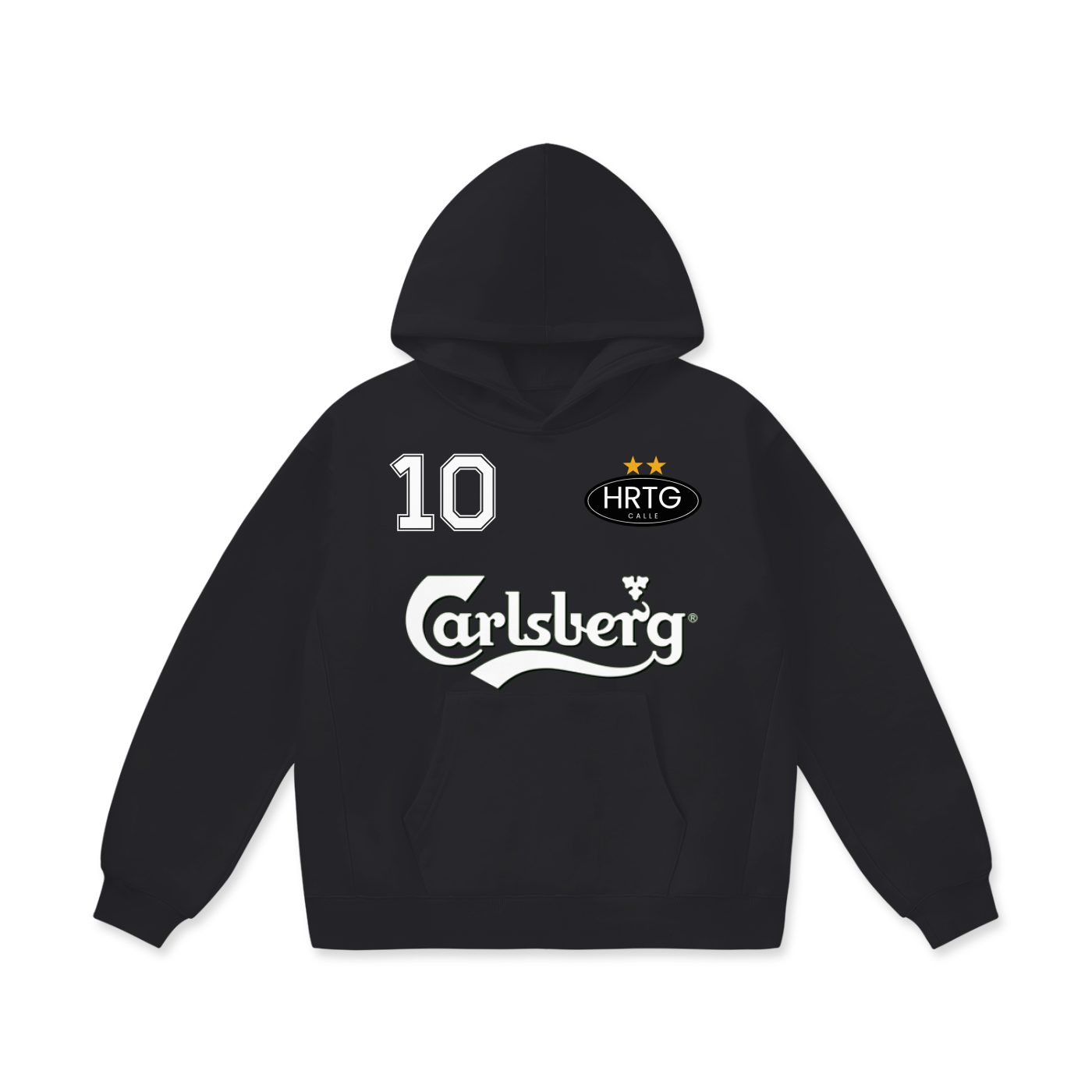 Oversize  Fleece Hoodie Inspiration Vintage Football ENG