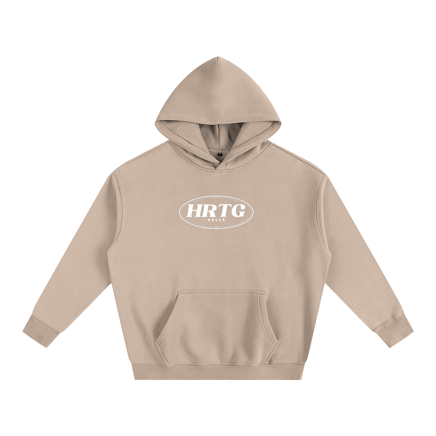 Oversize Fleeced Hoodie HRTG Logo