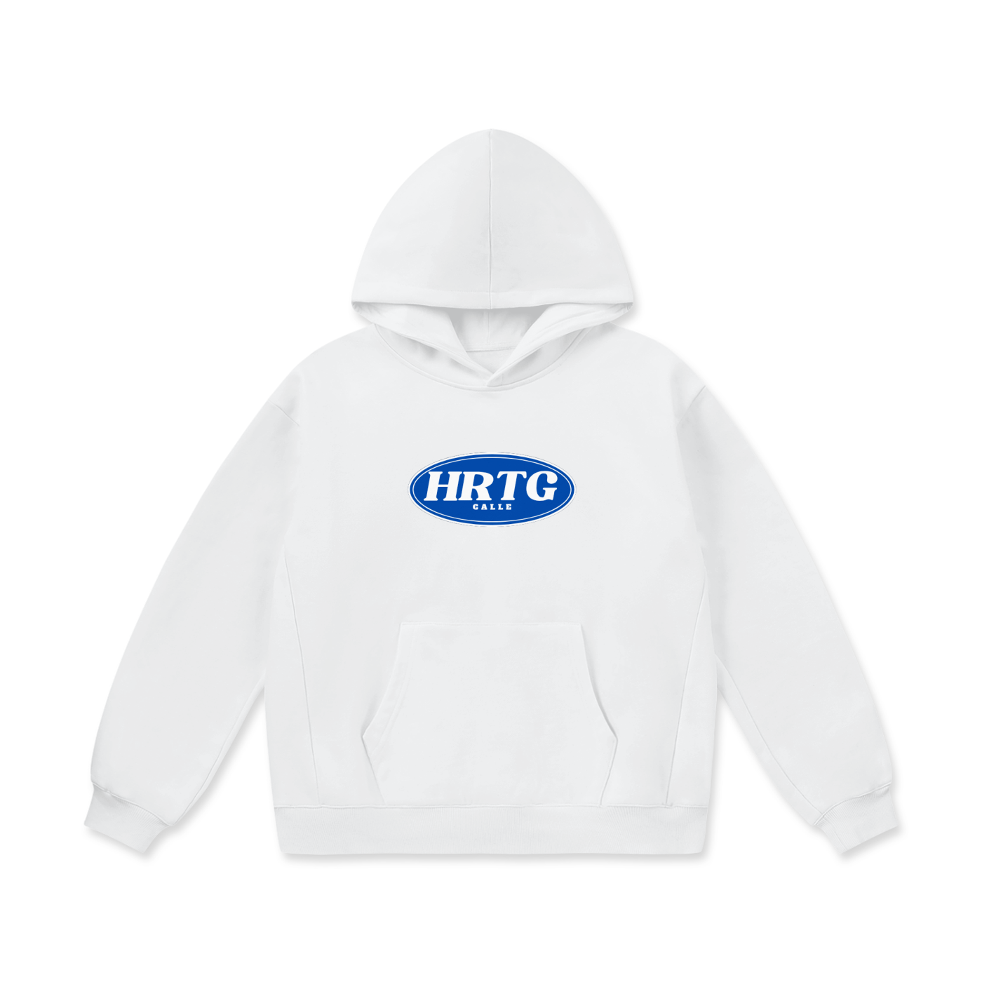 Oversize Fleece Hoodie Logo simple HRTG