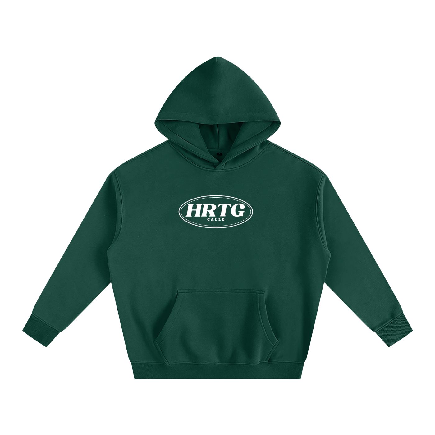 Oversize Fleeced Hoodie HRTG Logo