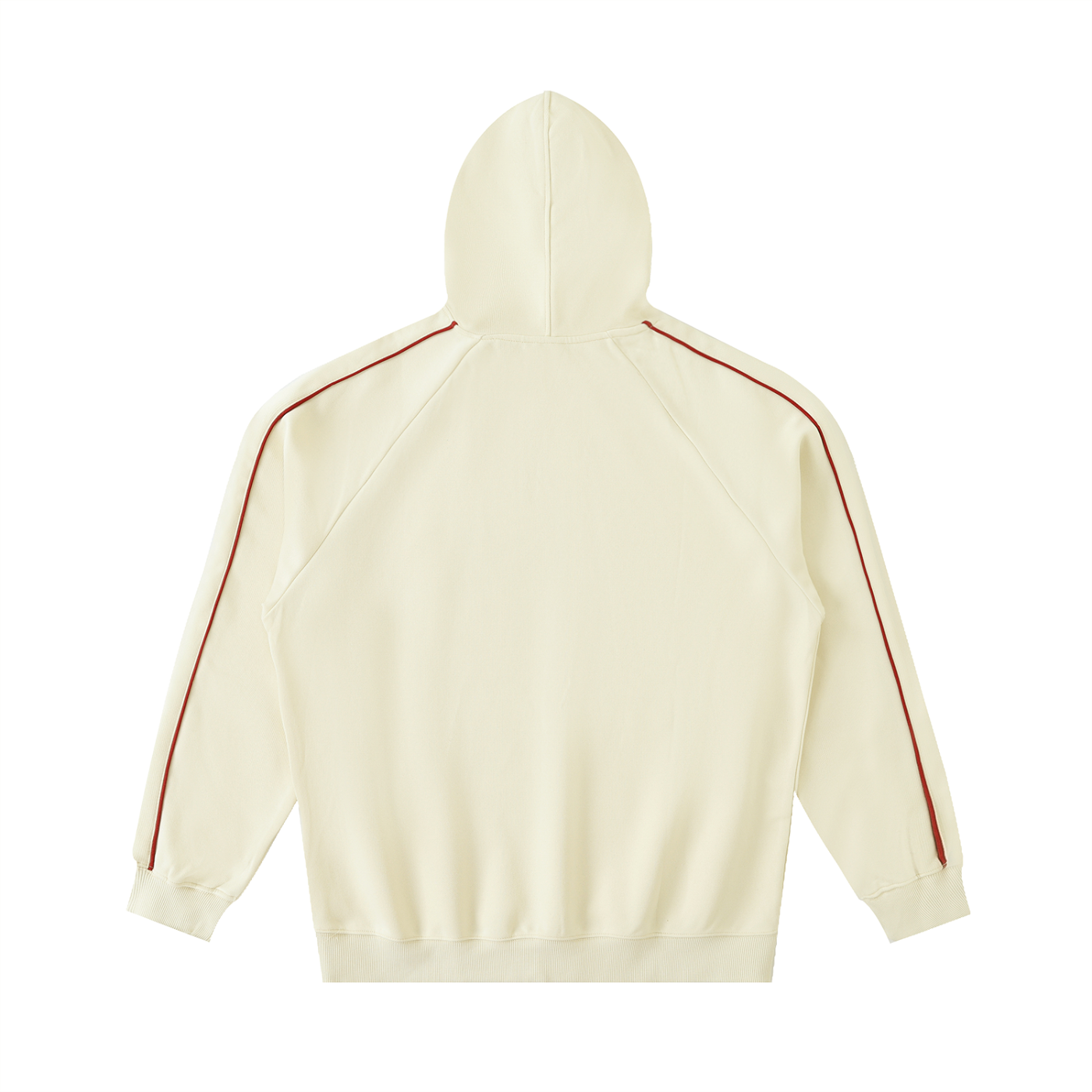 Contrast Piping Raglan Hoodie Saint Hortega by Calle Hortega